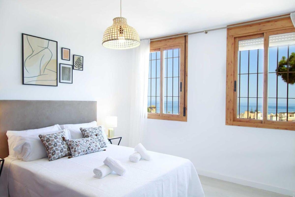 Ferienwohnung Impresionantes Vistas Al Mar En Torremolinos Exterior foto